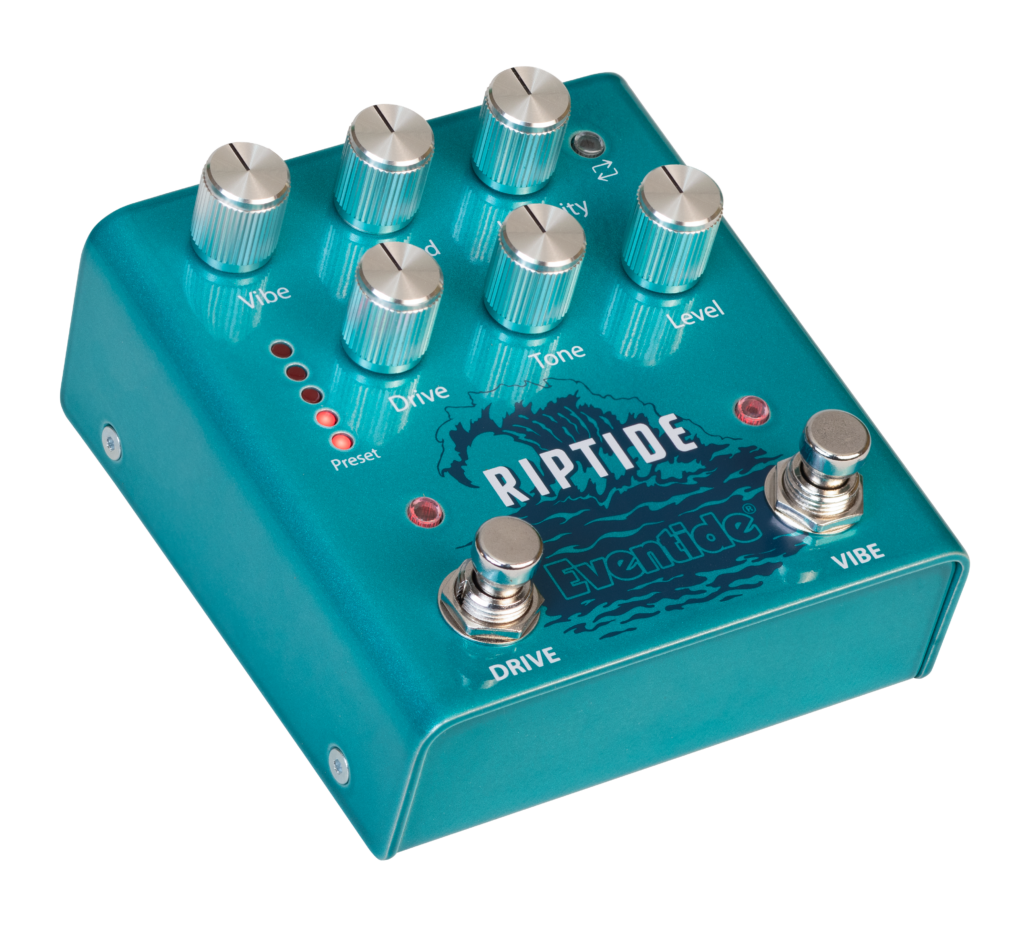 Eventide Riptide Overdrive and Uni-vibe effects pedal